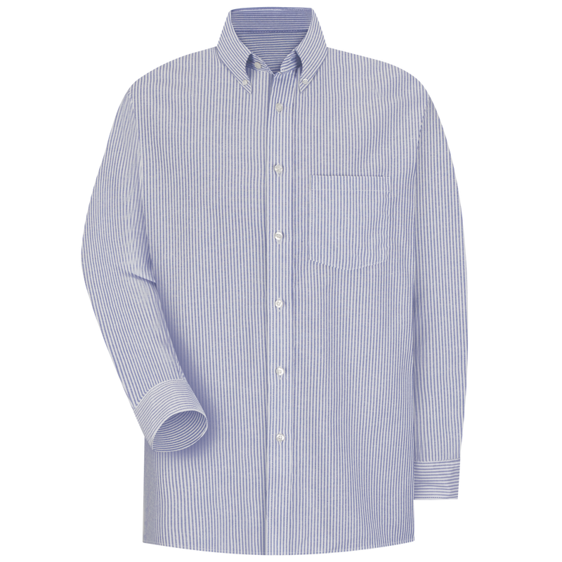 Men's Long Sleeve Executive Oxford Dress Shirt image number 1