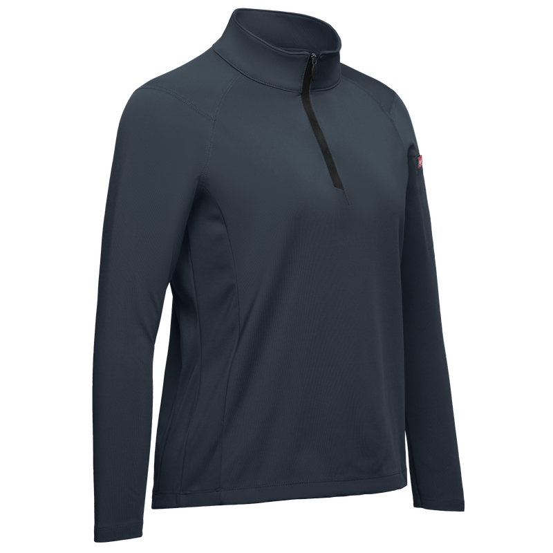 Women's Performance Quarter Zip Cadet Collar Pullover image number 3