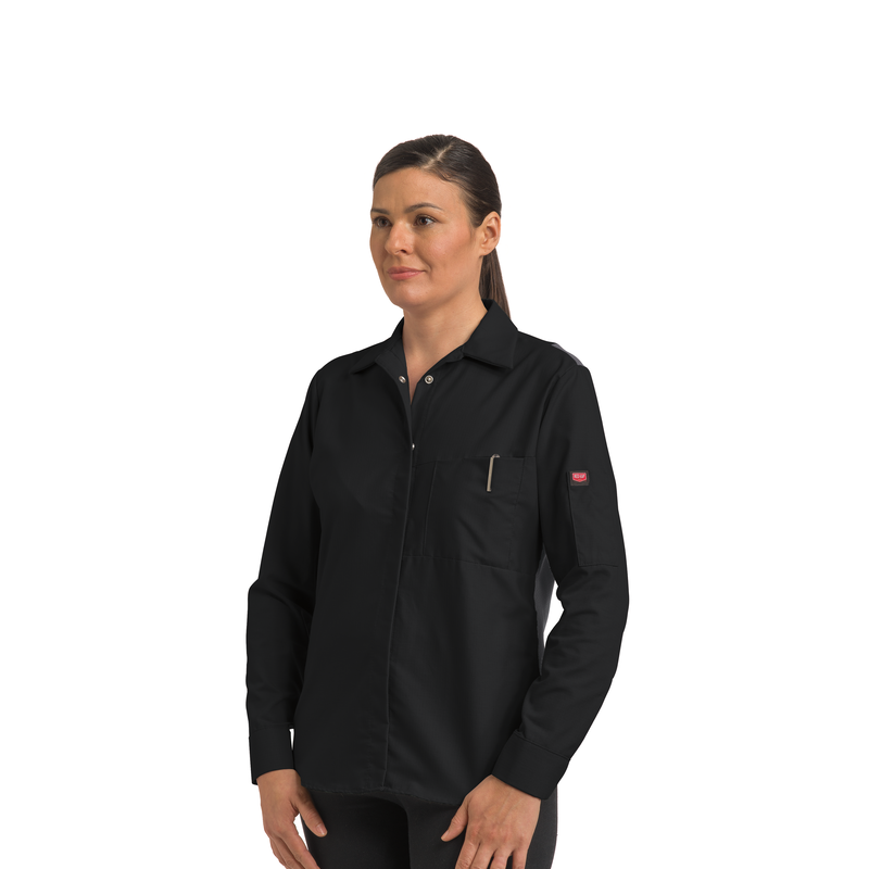 Women's Long Sleeve Performance Plus Shop Shirt with OilBlok Technology image number 2