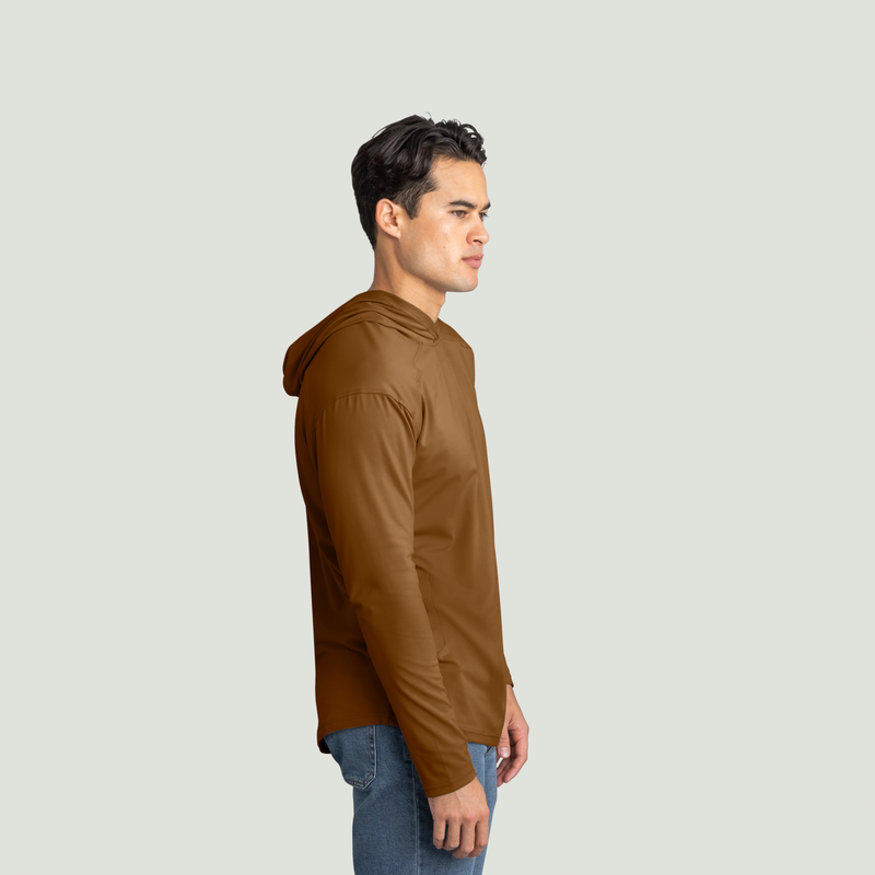 Men's Sun Protection Pullover Hoodie image number 4