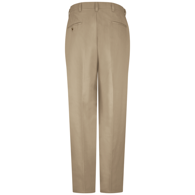 Men's Plain Front Cotton Pant image number 2