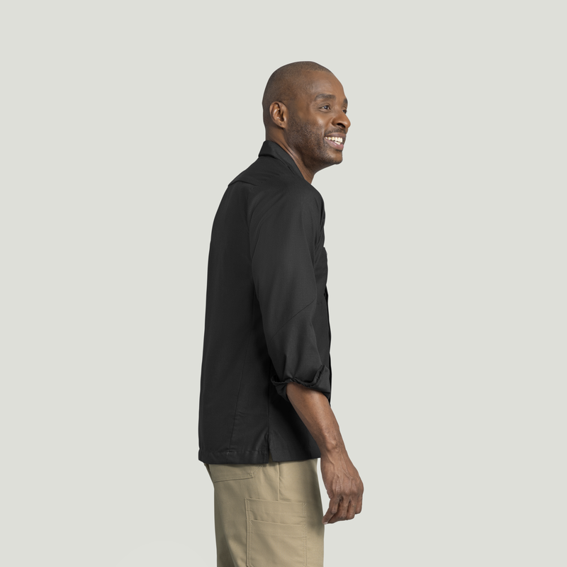 Men's Long Sleeve Solid Crew Shirt image number 4