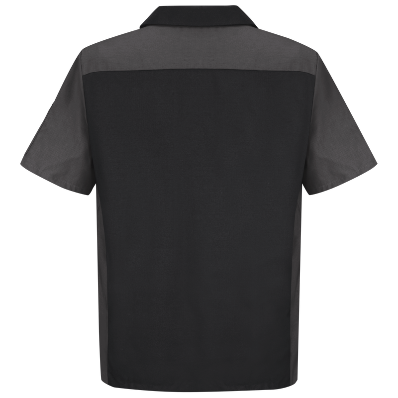 Men's Short Sleeve Two-Tone Crew Shirt image number 2
