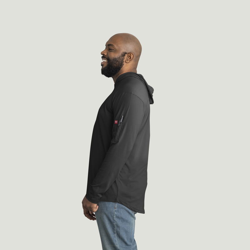 Men's Sun Protection Pullover Hoodie image number 7