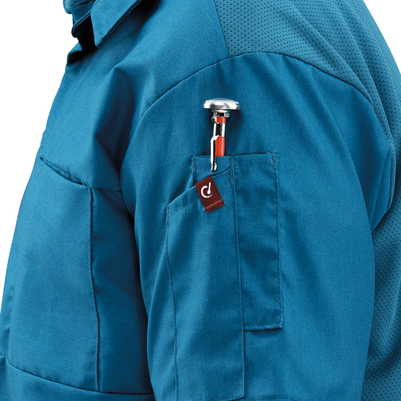Men's Airflow Cook Shirt with OilBlok image number 8