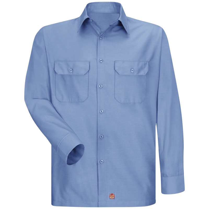 Men's Long Sleeve Solid Rip Stop Shirt image number 1