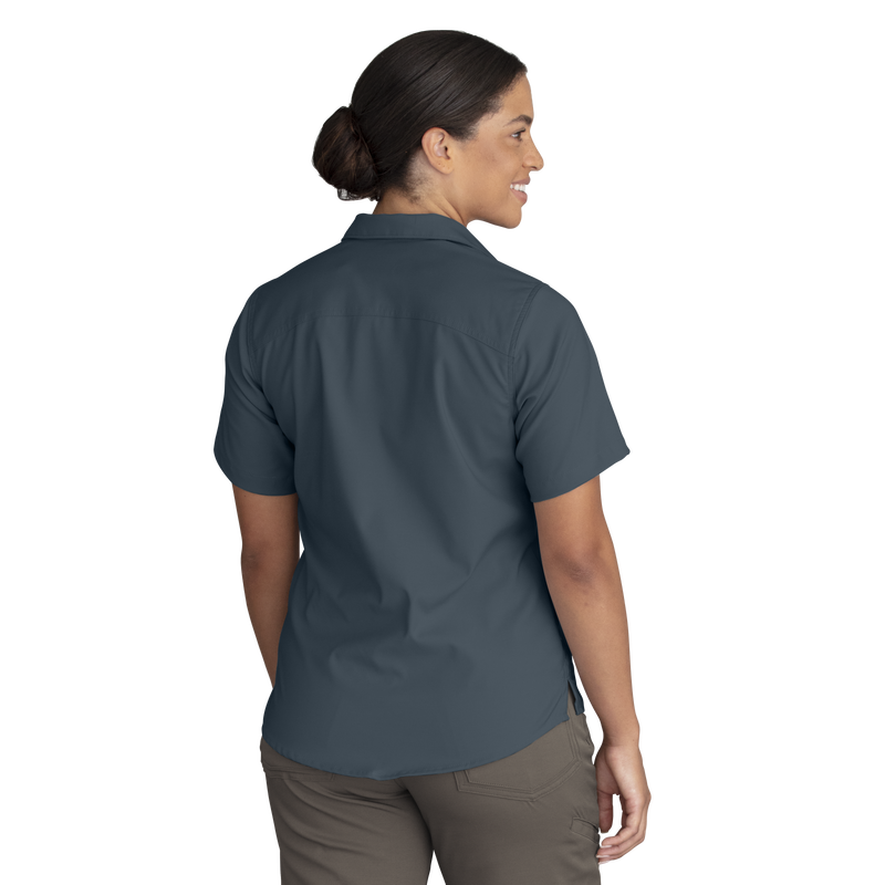 Women's Cooling Short Sleeve Work Shirt image number 6