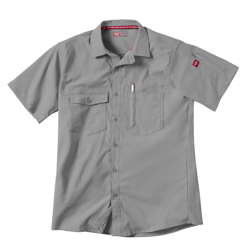 Men's Cooling Short Sleeve Work Shirt image number 17