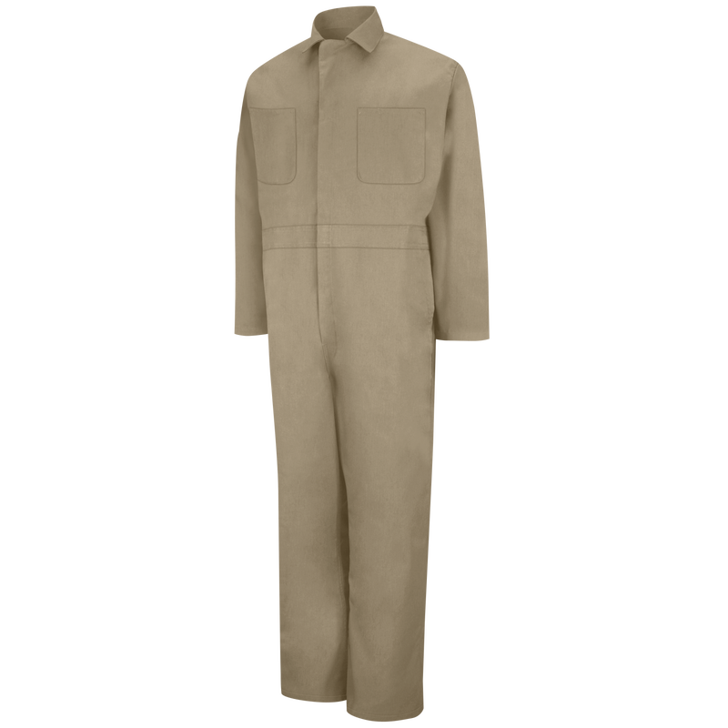 Twill Action Back Coverall with Chest Pockets image number 1