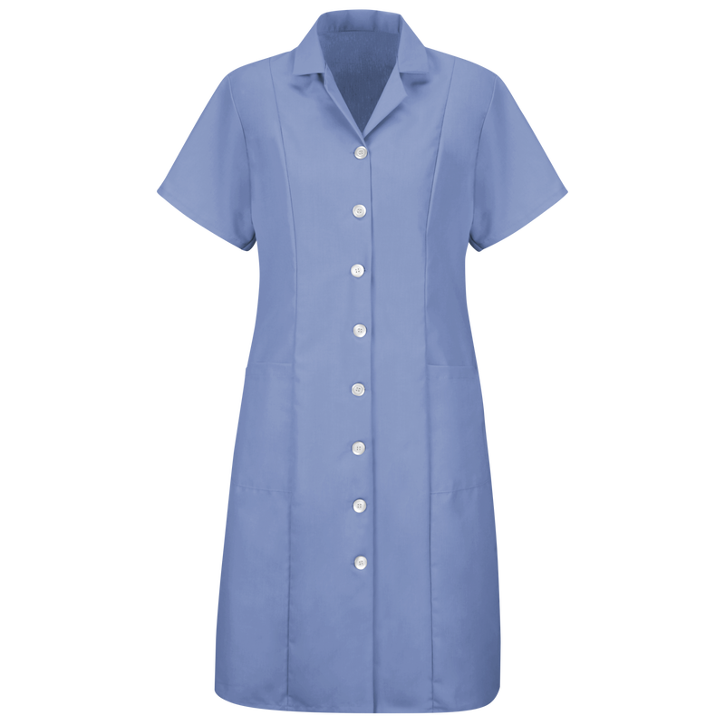 Women's Button-Front Short Sleeve Dress image number 1