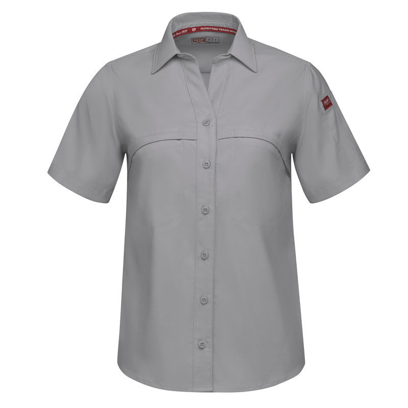 Women's Cooling Short Sleeve Work Shirt image number 9