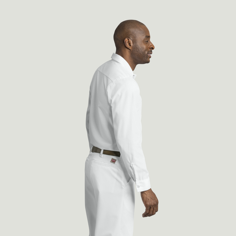 Men's Long Sleeve Industrial Work Shirt image number 4
