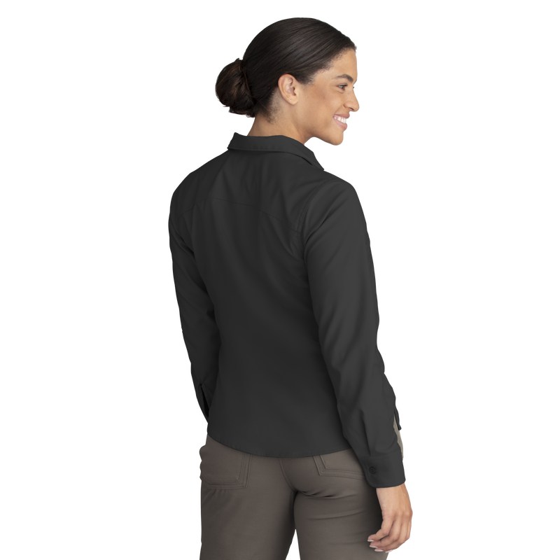 Women's Cooling Long Sleeve Work Shirt image number 7