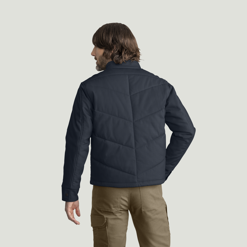 Men's Insulated Quilted Work Jacket image number 2