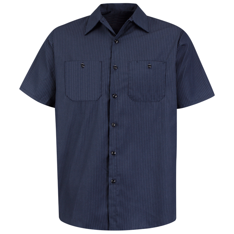 Men's Short Sleeve Durastripe® Work Shirt image number 0
