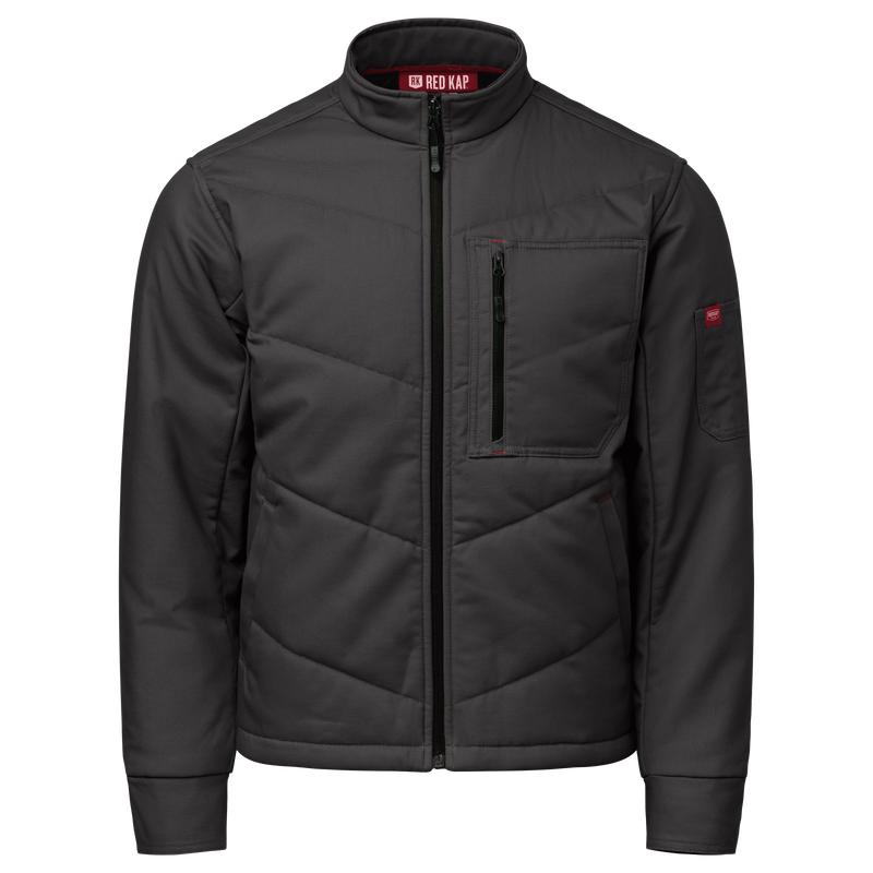 Men's Insulated Quilted Work Jacket image number 9