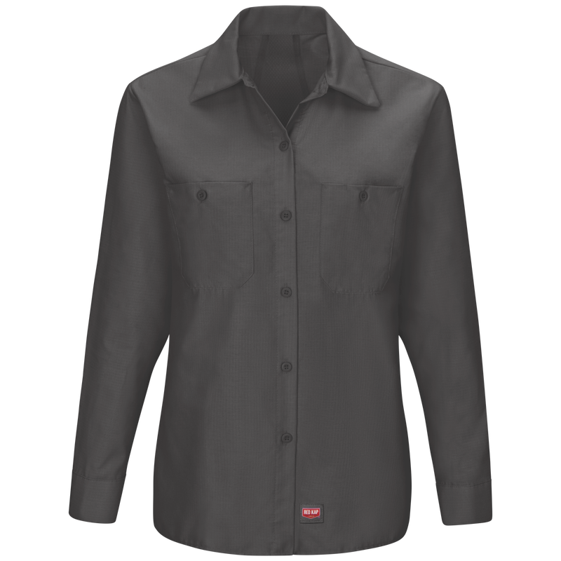 Women's Long Sleeve Work Shirt with MIMIX® image number 0