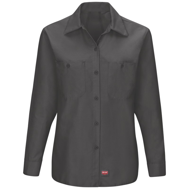 Women's Long Sleeve Work Shirt with MIMIX™ image number 0
