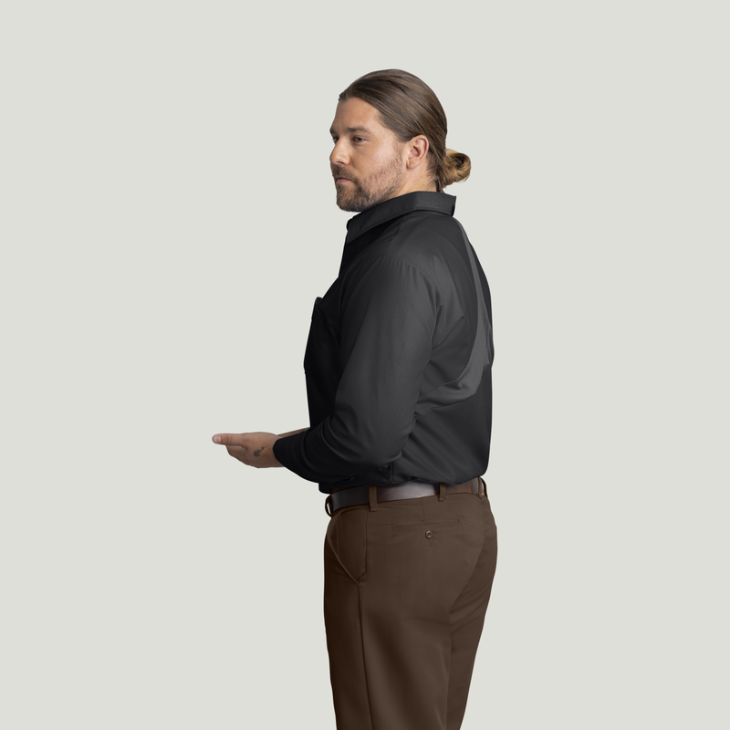 Men's Long Sleeve Work Shirt with MIMIX® image number 3