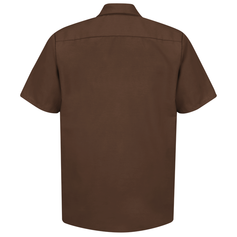 Men's Short Sleeve Industrial Work Shirt image number 1