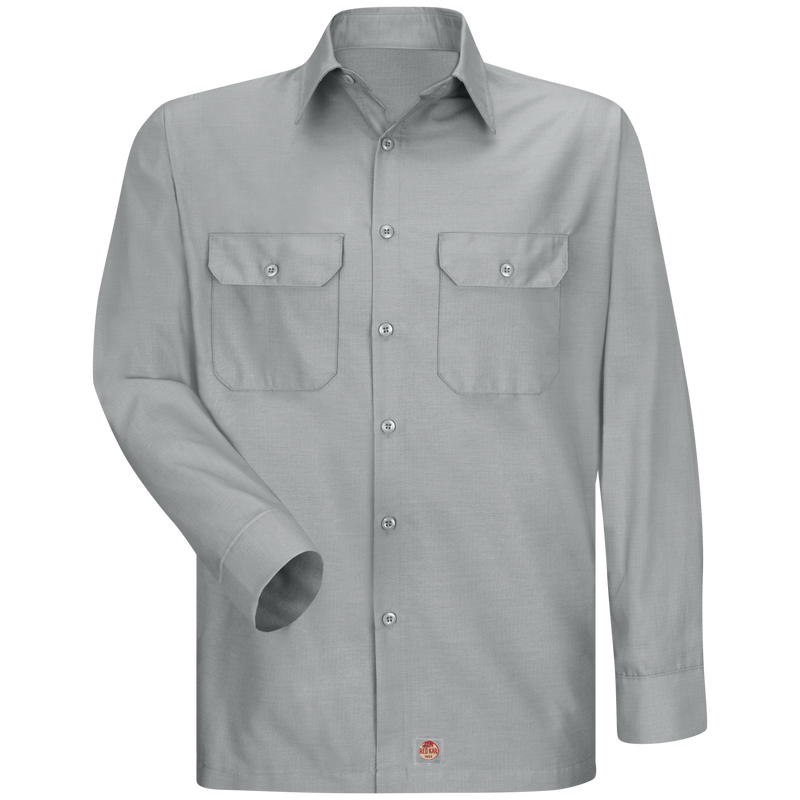 Men's Long Sleeve Solid Rip Stop Shirt image number 1