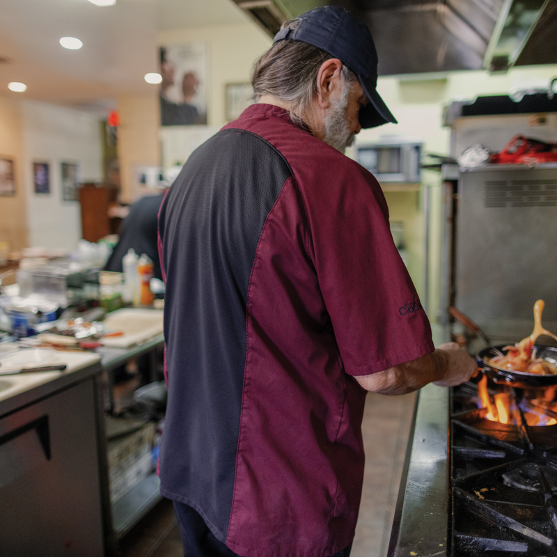 Men's Airflow Raglan Chef Coat with OilBlok image number 5