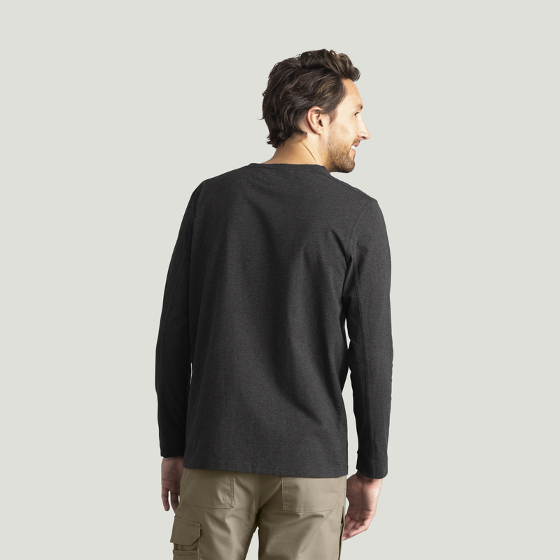 Men's Long Sleeve Midweight Slim Fit Performance Tee image number 2