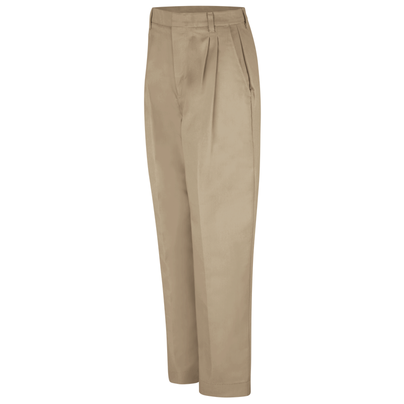 40/29 Louis Raphael Rosso Poly/Viscose Cuffed Pleated Flex Dress Pants,Red  Brown