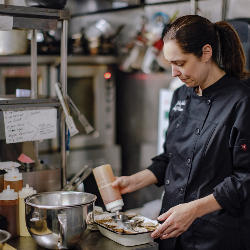 Women's Deluxe Airflow Chef Coat image number 6