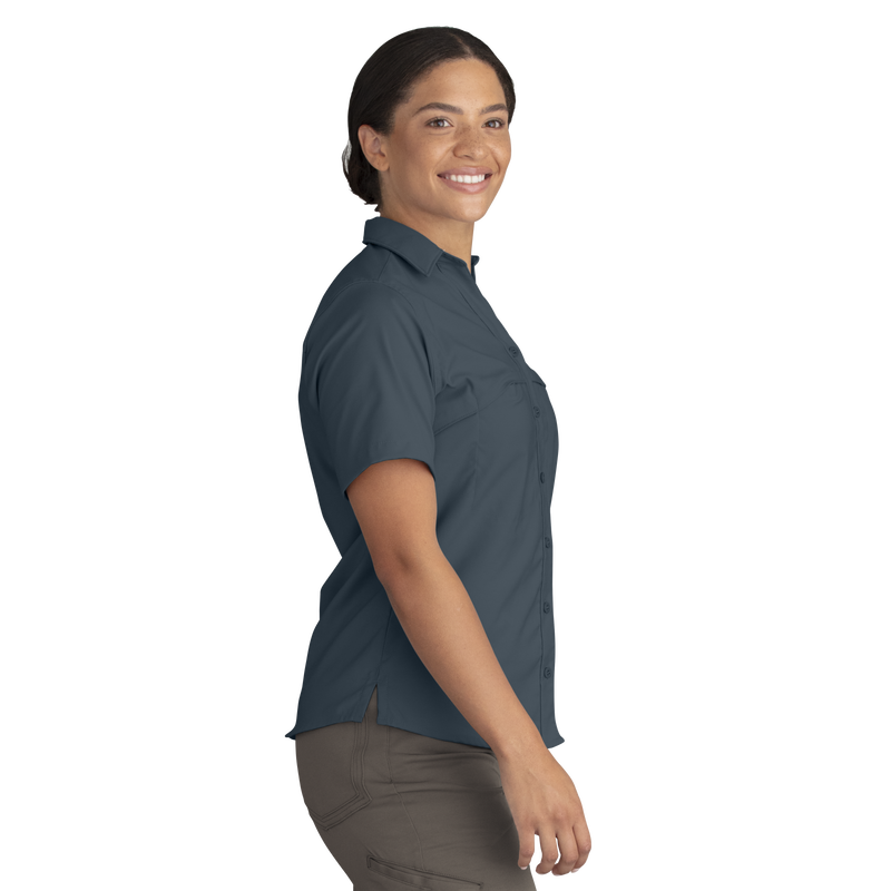 Women's Cooling Short Sleeve Work Shirt image number 11
