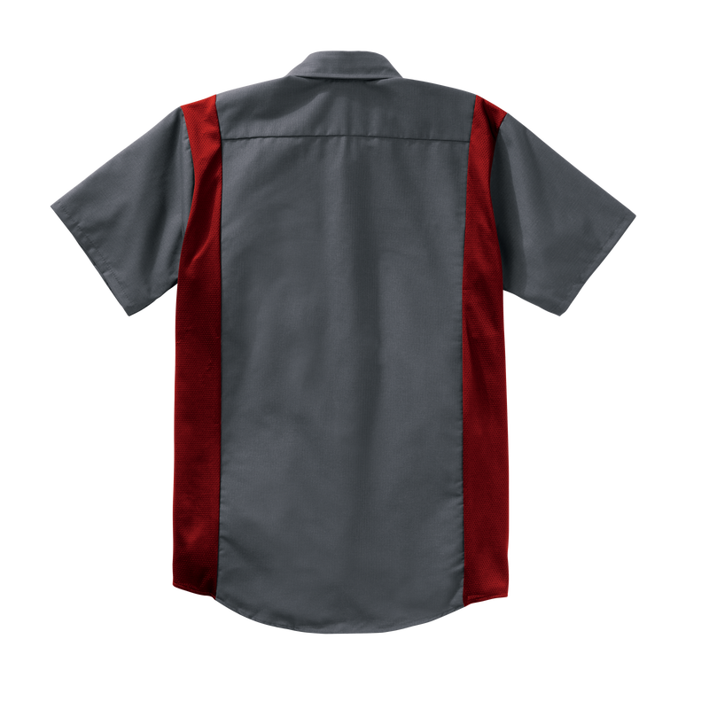 Men's Short Sleeve Performance Plus Shop Shirt With Oilblok Technology image number 6