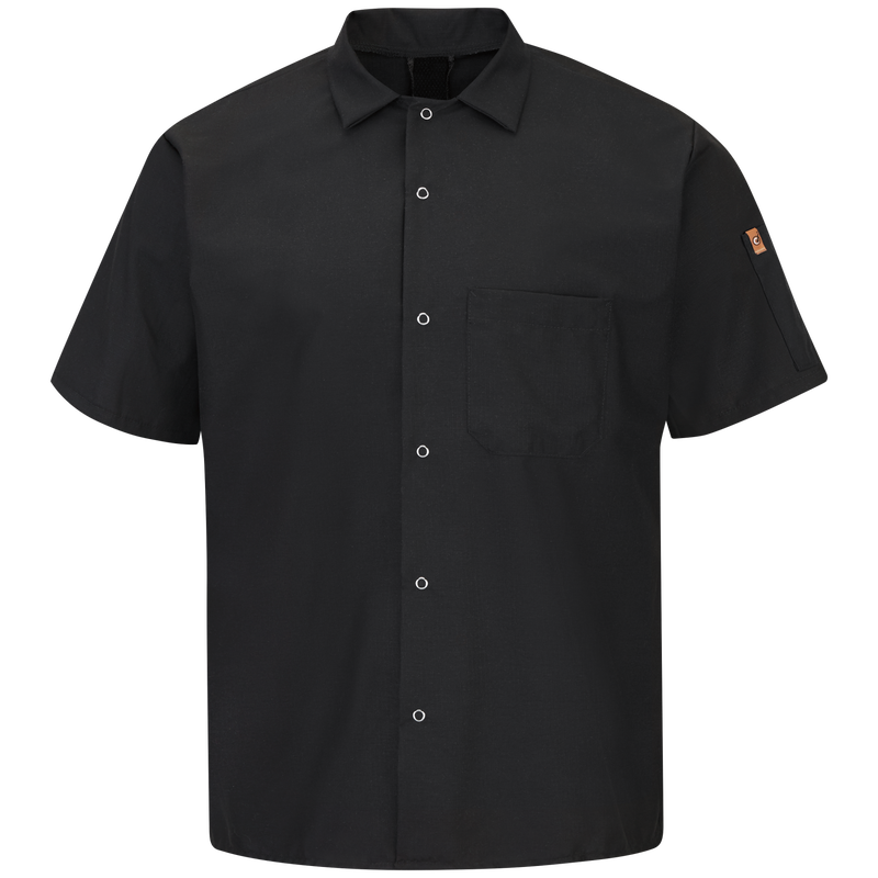 Men's Short Sleeve Cook Shirt with OilBlok + MIMIX® image number 1