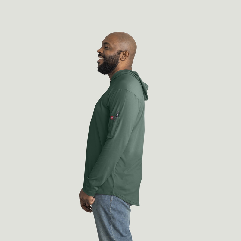 Men's Sun Protection Pullover Hoodie image number 7