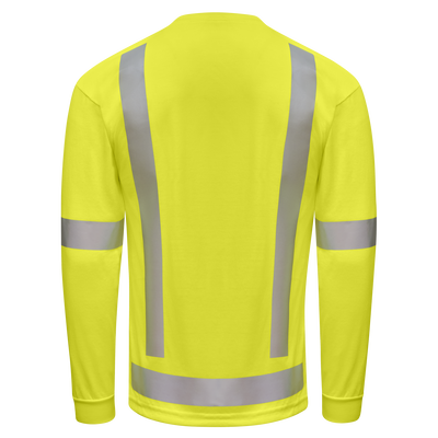 Hi-Visibility Long Sleeve Performance Core Tee, Type R, Class 3