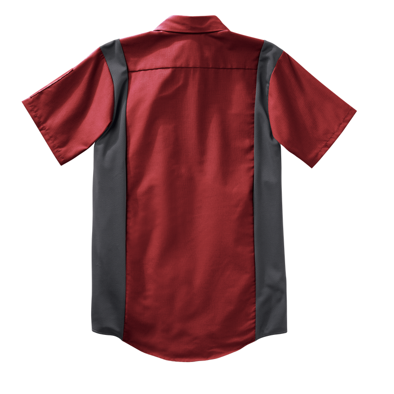 Men's Short Sleeve Performance Plus Shop Shirt With Oilblok Technology image number 6