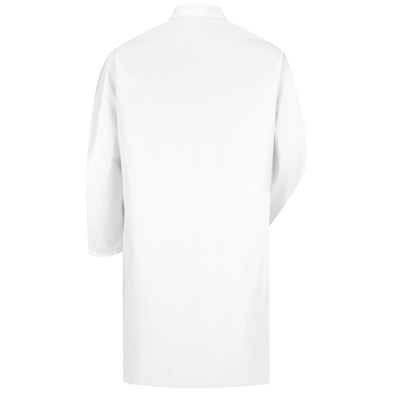 Gripper-Front Poly-Cotton Butcher Coat image number 1