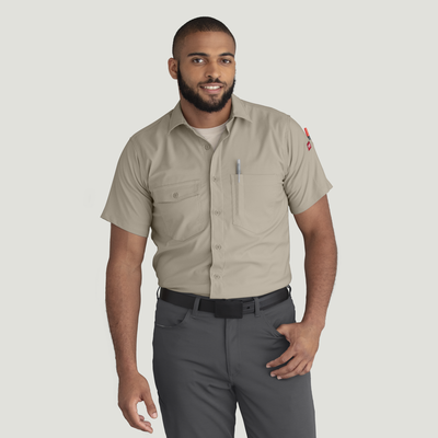 Men's Cooling Short Sleeve Work Shirt