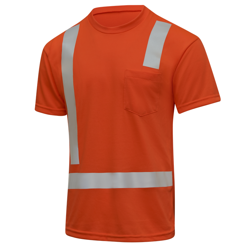 Hi-Visibility Short Sleeve Pocket T-Shirt - Type R Class 2 image number 3