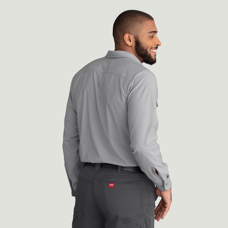 Men's Cooling Long Sleeve Work Shirt image number 2