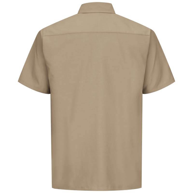 Men's Short Sleeve Solid Rip Stop Shirt image number 2