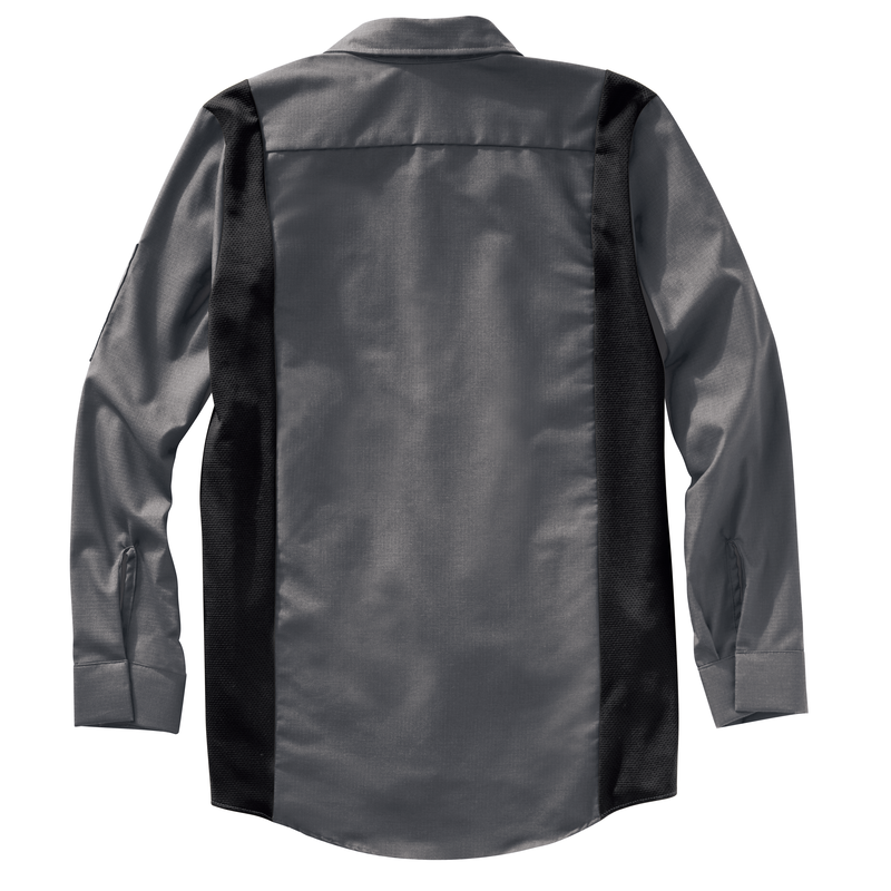 Men's Long Sleeve Performance Plus Shop Shirt with OilBlok Technology image number 5