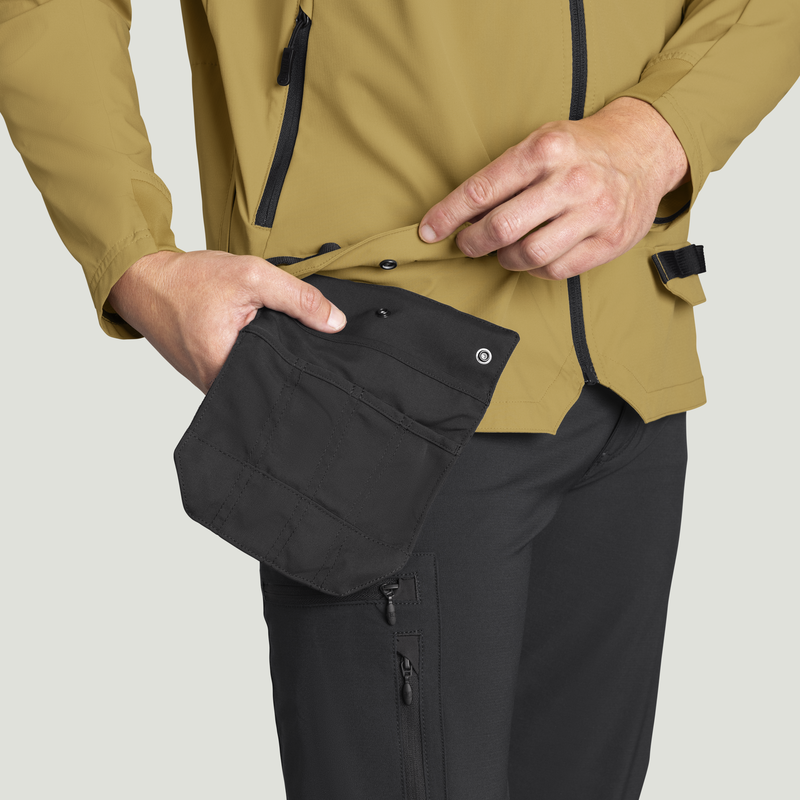 Men&rsquo;s Performance Hooded Windbreaker Jacket with ToolShift Pocket image number 15