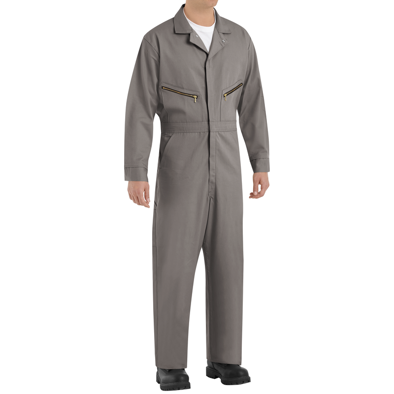 Zip-Front Cotton Coverall image number 3