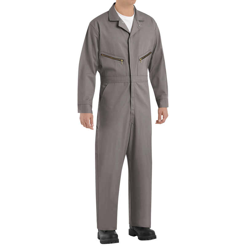 Zip-Front Cotton Coverall image number 2