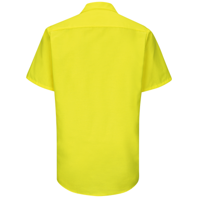 Short Sleeve Enhanced Visibility Ripstop Work Shirt