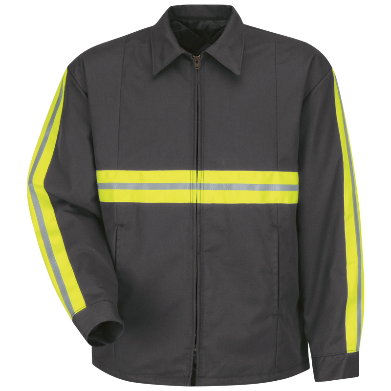 Men s Enhanced Visibility Perma Lined Panel Jacket