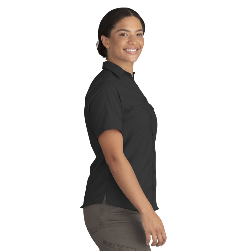 Women's Cooling Short Sleeve Work Shirt image number 8