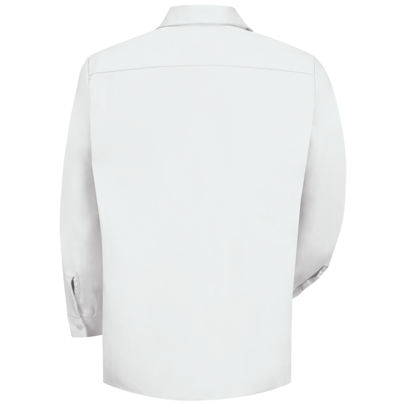 Men's Long Sleeve Wrinkle-Resistant Cotton Work Shirt image number 2