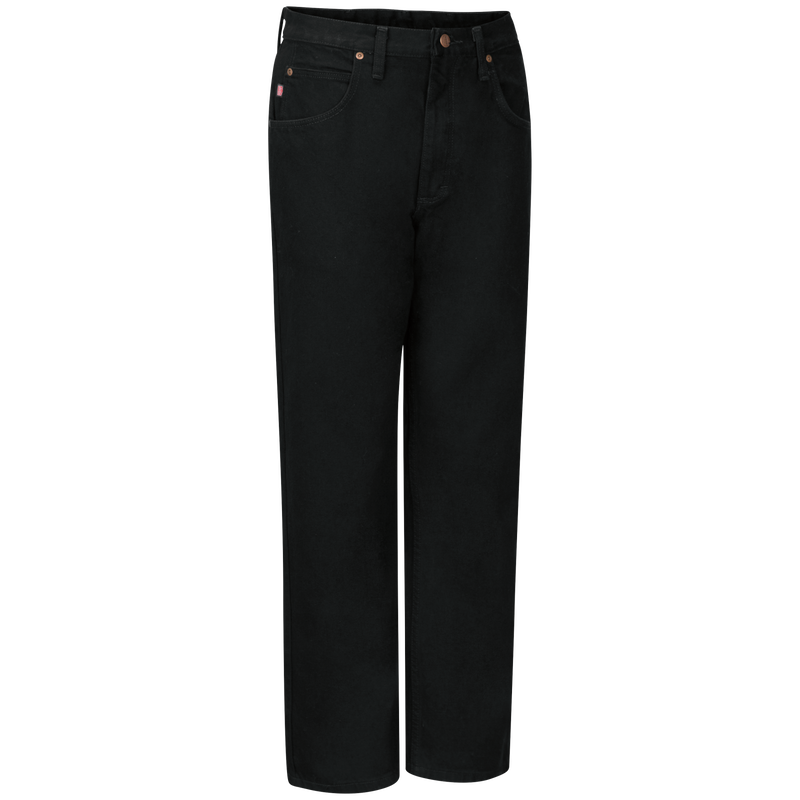 Men's Relaxed Fit Black Jean image number 2