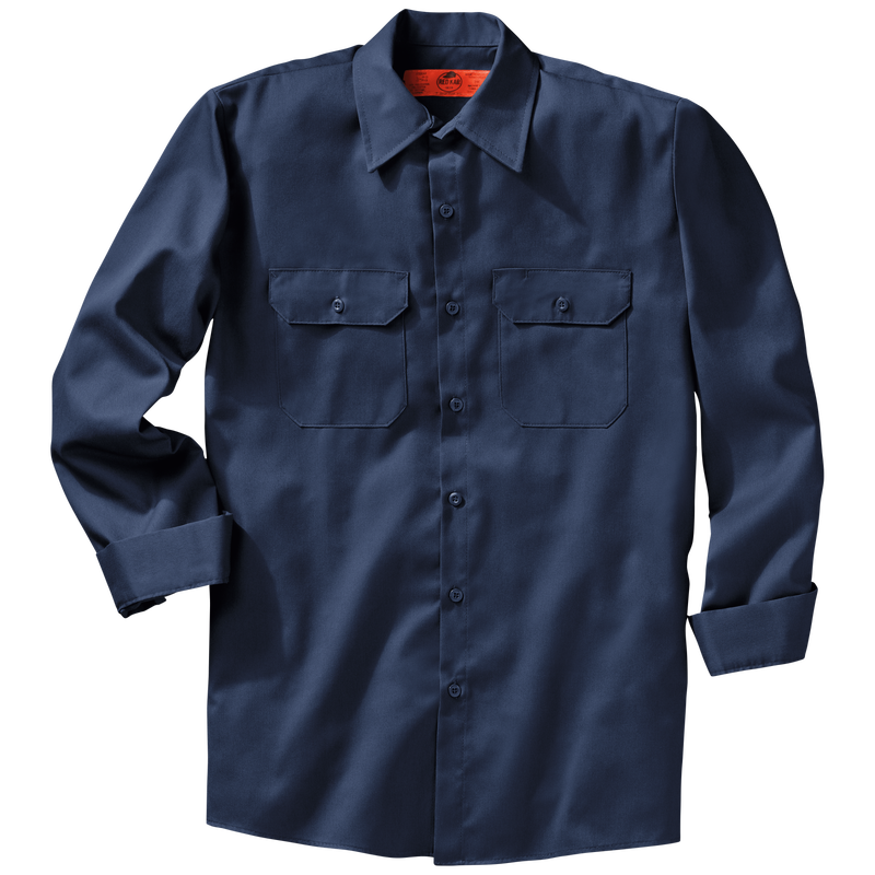 Men's Long Sleeve Utility Uniform Shirt image number 3